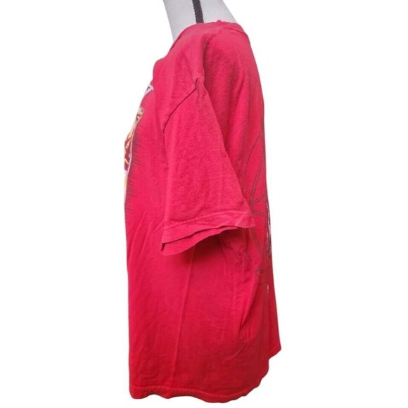 SLIPKNOT Red T-shirt Size Large Band Rock Metal Iowa 2021 2 Sides - Picture 5 of 6